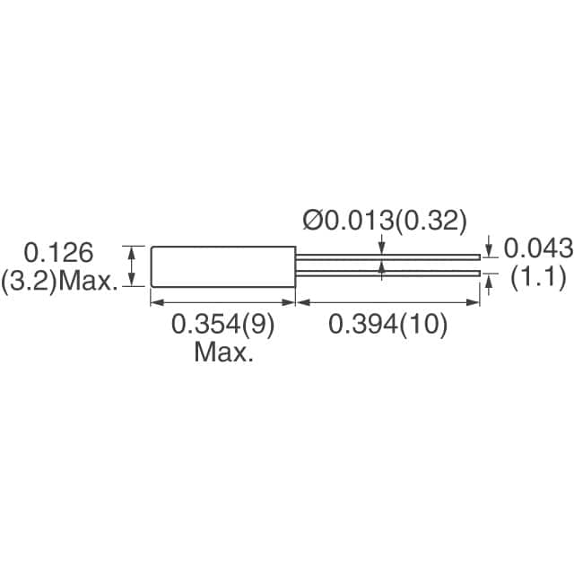 CSA309-19.6608MABJ-UB Citizen Finedevice Co Ltd  Cristales